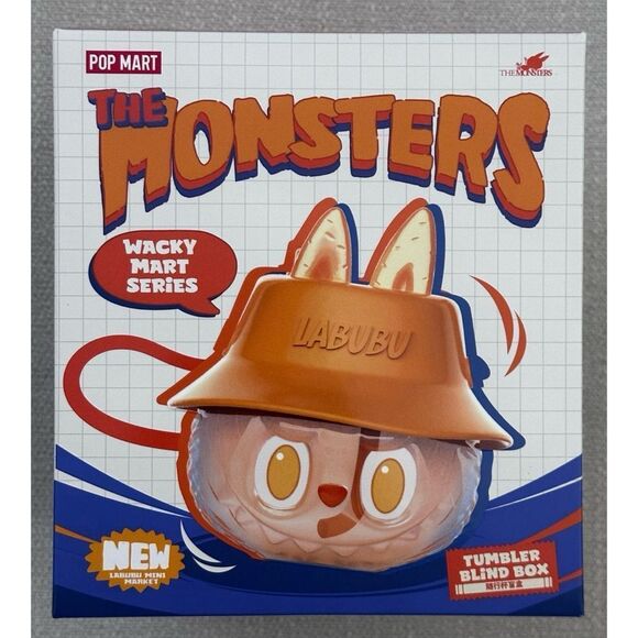SEALED Pop Mart THE MONSTERS LABUBU Wacky Mart Series- Tumbler Blind Single Box - Picture 1 of 9